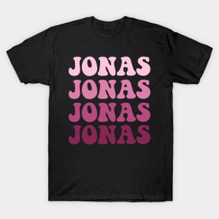 Personalized Name Jonas I Love Jonas T-Shirt